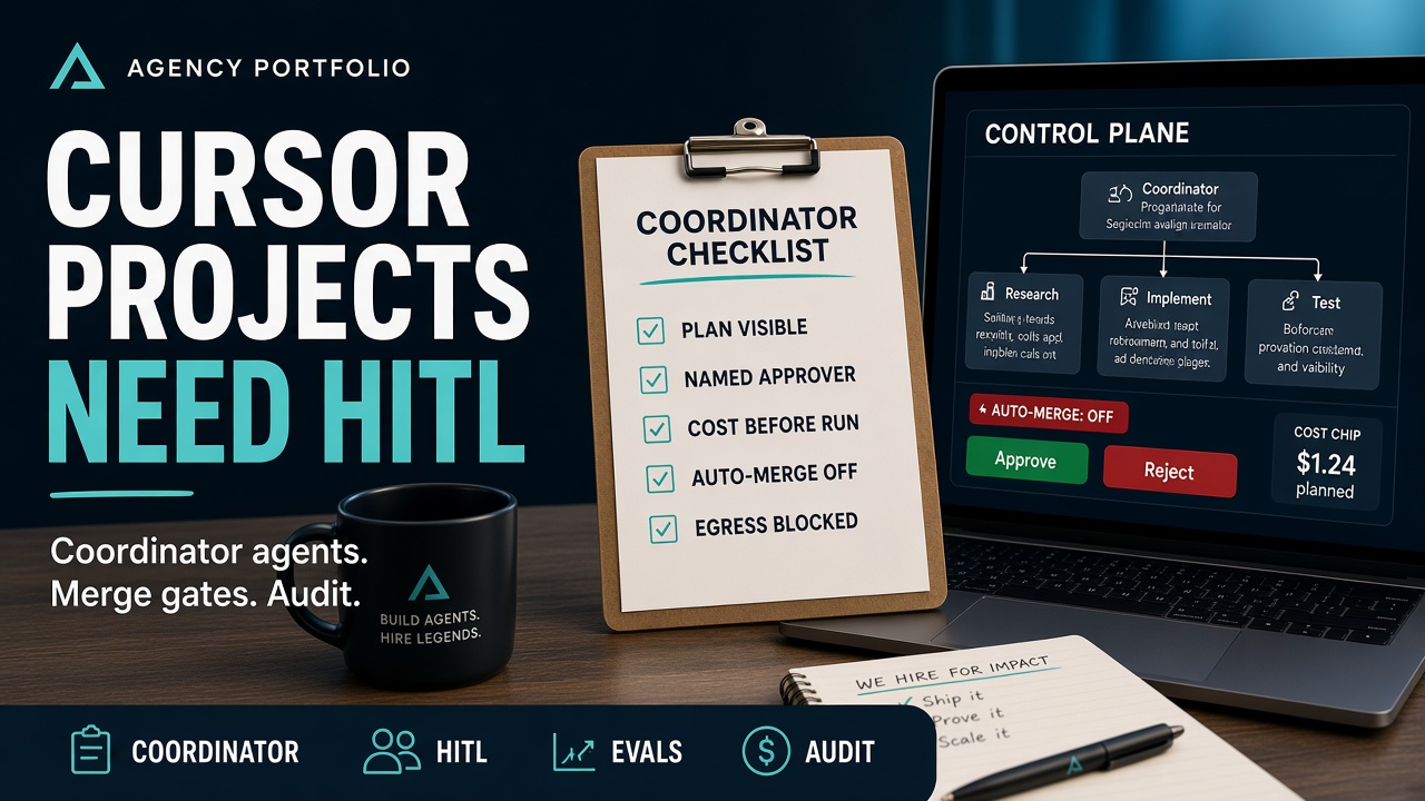 Cursor Projects Coding Agent Coordinators Need HITL